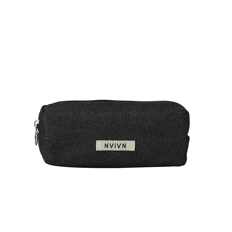Simple Denim Makeup Pencil Pouch DP25F408