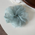 Retro Leopard Print Organza Ruffled Scrunchies 6W6HSR488
