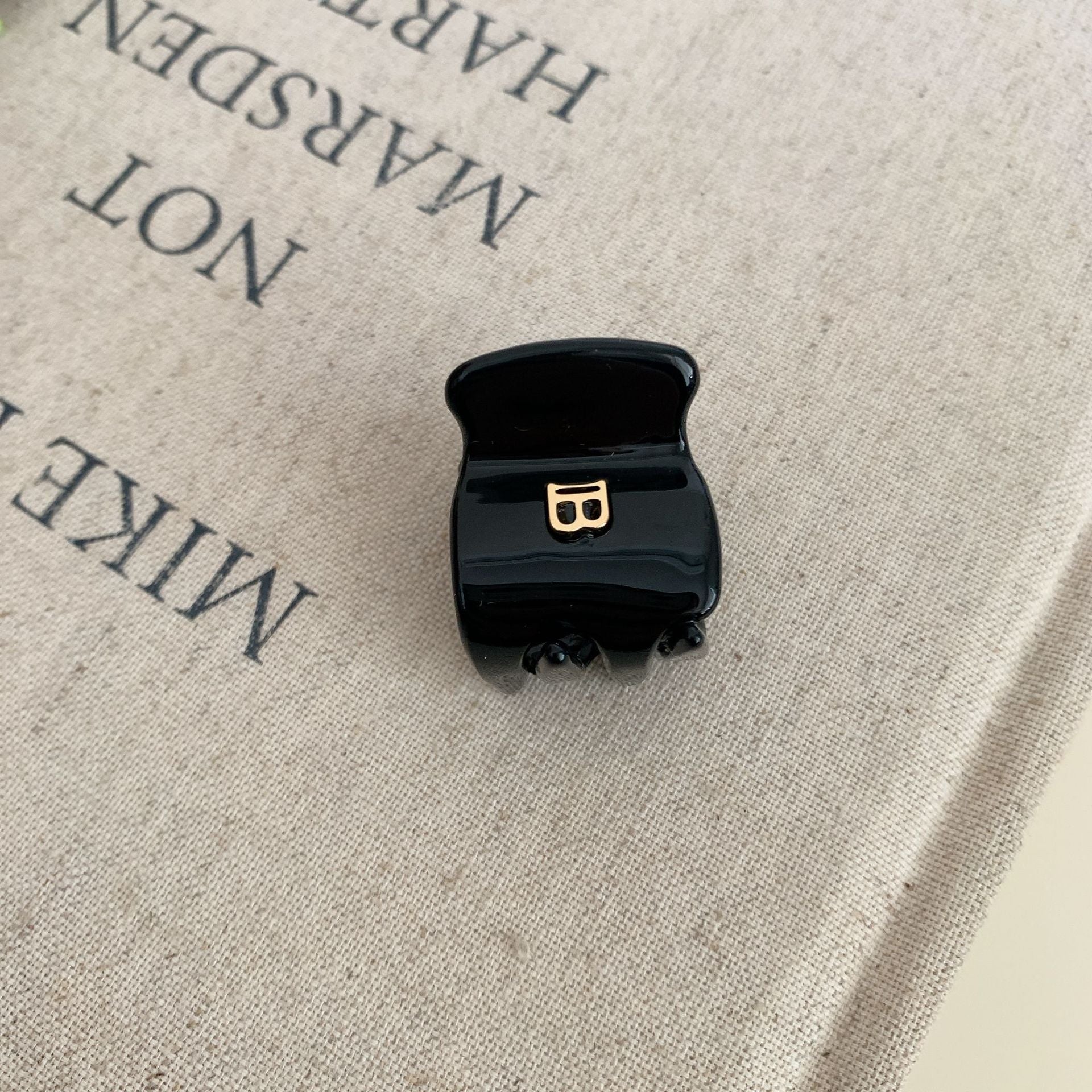 Letter Acetate Hair Clip - DippedShop Wholesale - #2963
