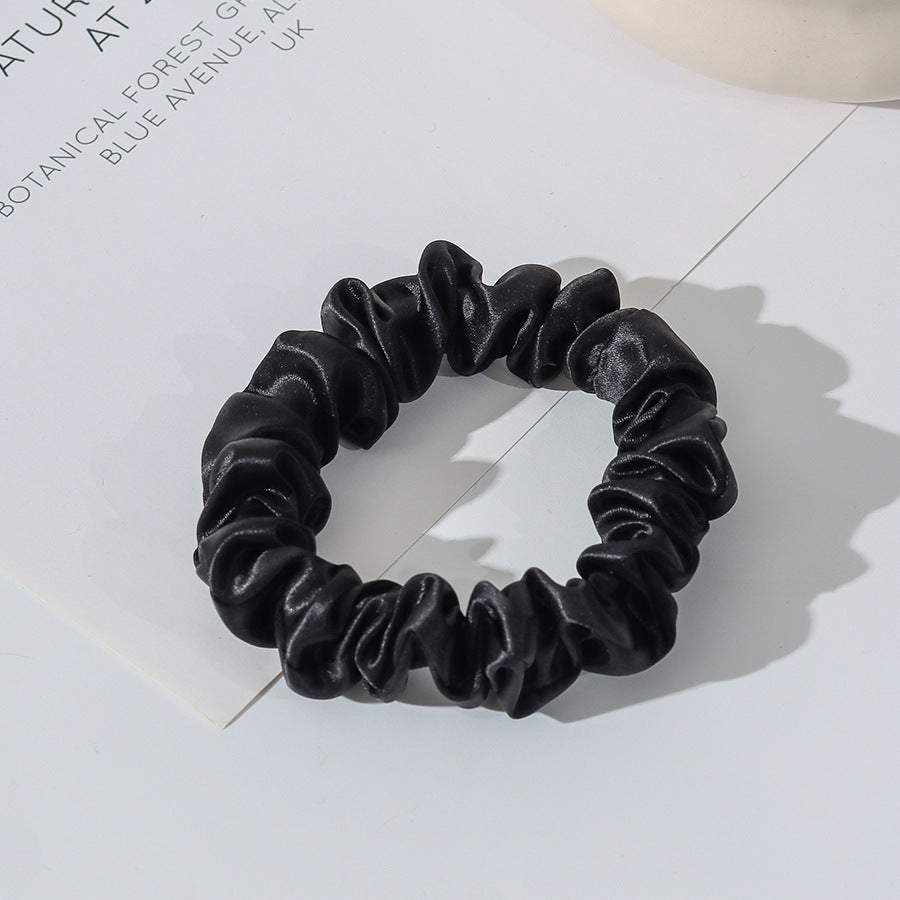 Simple Solid Color Ruffled Hair Scrunchies 6W6HSR332