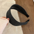 Stylish Floral Print Knit Wide Headband MK2SPM6W6HBD09