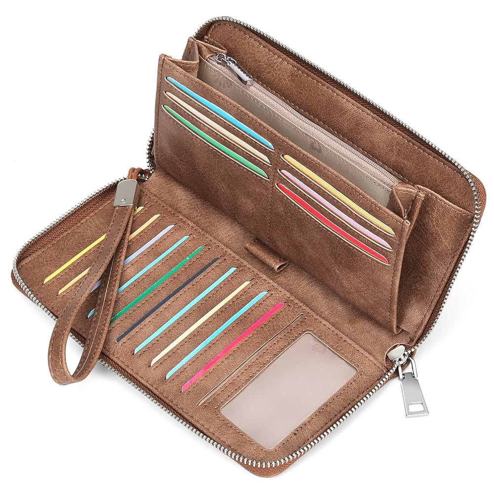Large Capacity Zipper Wallet - DippedShop Wholesale - #7187