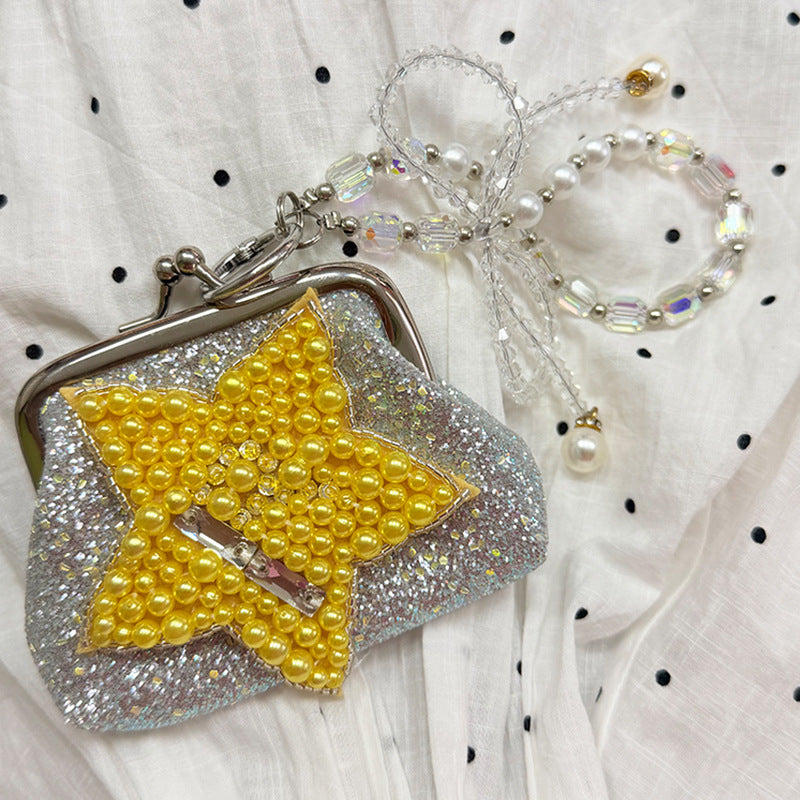 Glitter Flower Coin Purse - DippedShop Wholesale - #1011