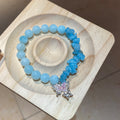 Natural Stones Beads Chain Adjustable Bracelet 6W6JBR723