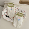 Color Block No Show Socks - DippedShop Wholesale - #1747