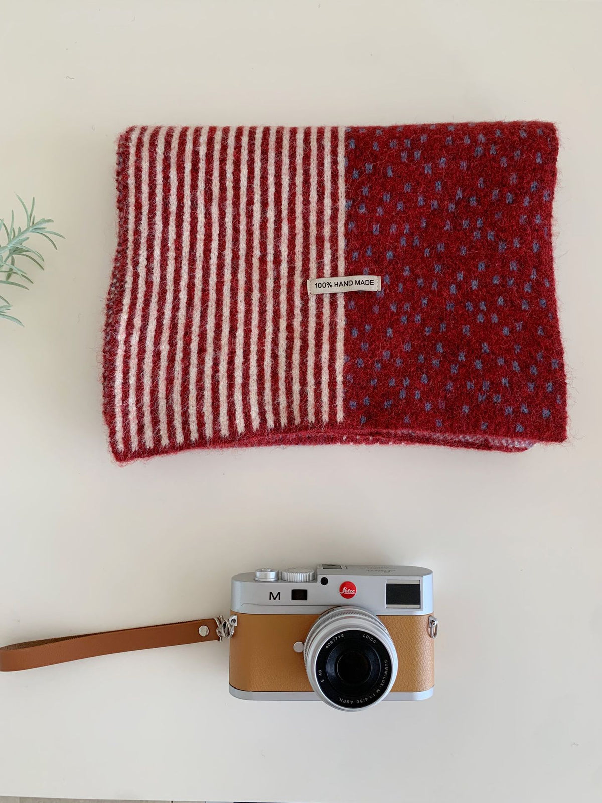 Patchwork Knit Scarf - DippedShop Wholesale - #7587