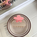 Elegant Polka Dots Floral Shape Hair Claws 6W6HCP1220