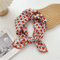 Animal Print Silk Scarf - DippedShop Wholesale - #9283