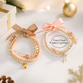Elegant Bow Knot Beaded Stackable Bracelet 6W6JBR657