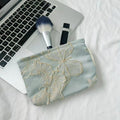Vintage Butterfly Embroidered Portable Cosmetic Bag MK2BW6W10BOB393