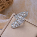 Butterfly Rhinestone Open Ring - DippedShop Wholesale - #0259