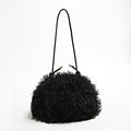 Fluffy Faux Fur Large Capacity Cloud Underarm Bag 6W10BBG2396