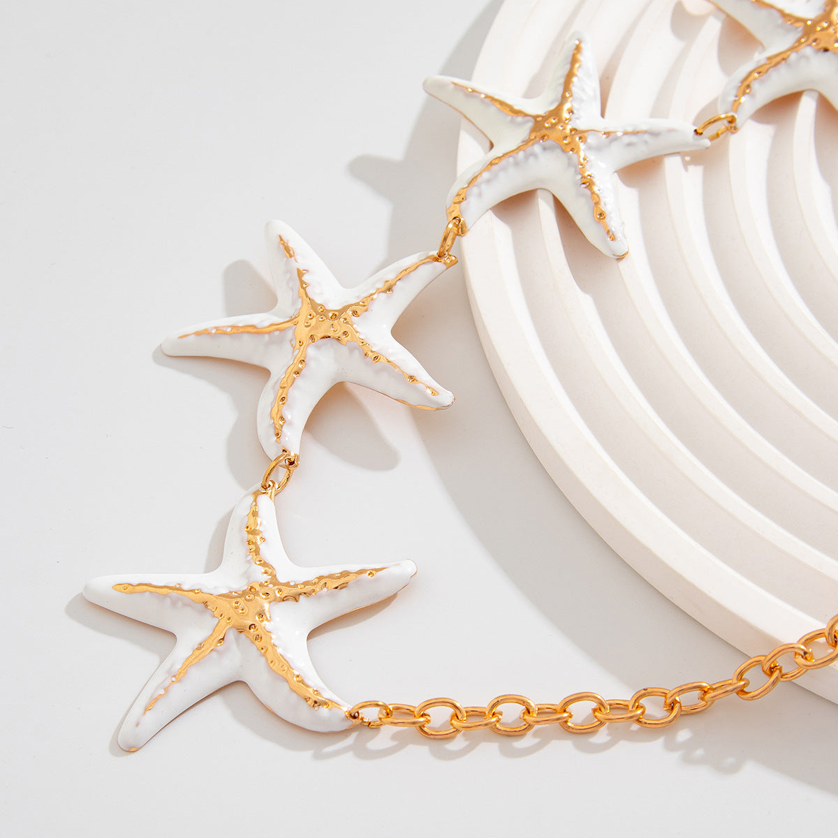 Sexy Gold Plated Starfish Flow - DippedShop Wholesale - #4115