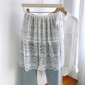 Jacquard Double Layer Wrap Skirt - DippedShop Wholesale - #9347