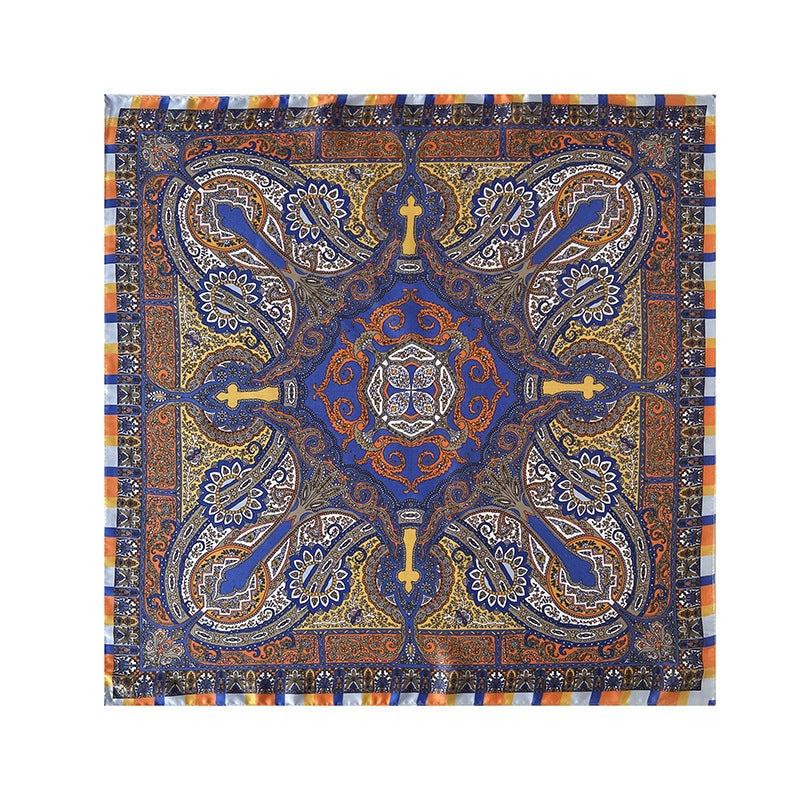 Boho Paisley Print Handbag Accessory Head Scarf MK2BW6W6NSI29