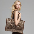 Simple Leopard Print Large Capacity Tote Bag 6W10BBG1960