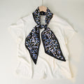 Stylish Checkerboard Pattern Silk Scarf 6W6NSI259