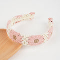 Crochet Flower Head Band - DippedShop Wholesale - #1203