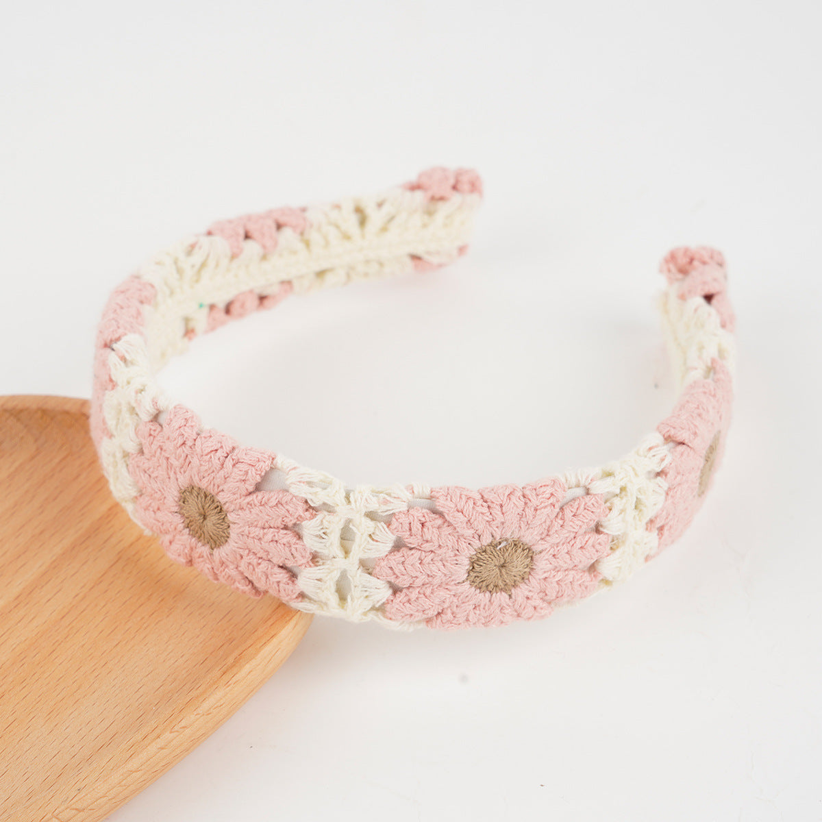 Boho Crochet Beach Headband - DippedShop Wholesale - #3539