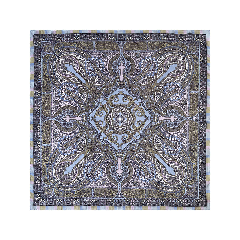 Boho Paisley Print Handbag Accessory Head Scarf MK2BW6W6NSI29