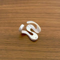 Retro Exaggerated Wave-Shape Open Ring 8ZA6JRG149L