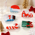 Cute Cartoon Christmas Gingerbread Hair Claw 6W6HCP1614