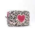 Leopard Print Cosmetic Bag - DippedShop Wholesale - #8307