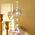 Crystal Prisms Angel Wings Wind Chime Suncatcher 6H7HLS200