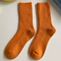 Winter Warm Ribbed Wool-Blend Slouchy Socks 6W8FSO679
