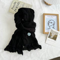 Rainbow Cable Knit Scarf - DippedShop Wholesale - #6195