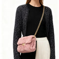 Stylish Solid Color Plush Portable Shoulder Bag 6W10BBG1929