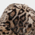 Furry Leopard Print Baseball Cap - DippedShop Wholesale - #6947