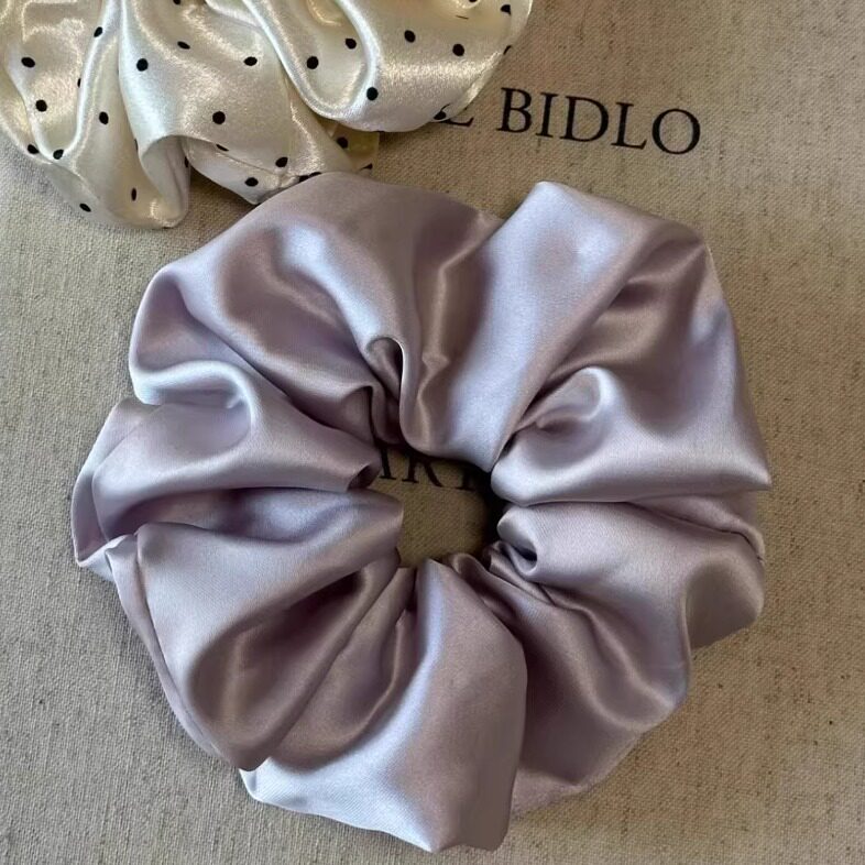 Stylish Polka Dots Print Hair Scrunchies 6W6HSR339