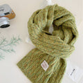 Chunky Knit Winter Scarf - DippedShop Wholesale - #8291