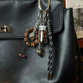 Creative Coffee Bean Pendant Keychain Bag Charm 6W10BBC394