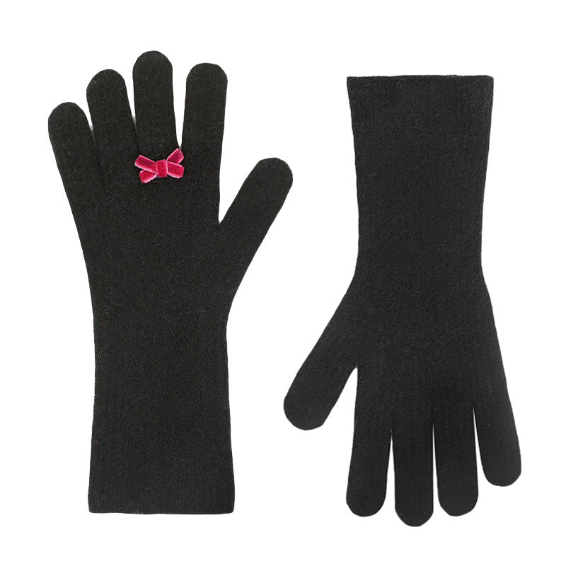 Wool Blend Knit Gloves - DippedShop Wholesale - #5267
