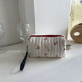 Flower Cherry Cosmetic Bag - DippedShop Wholesale - #8771