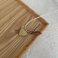 Hollow Out Love Pendant Necklace - DippedShop Wholesale - #2403