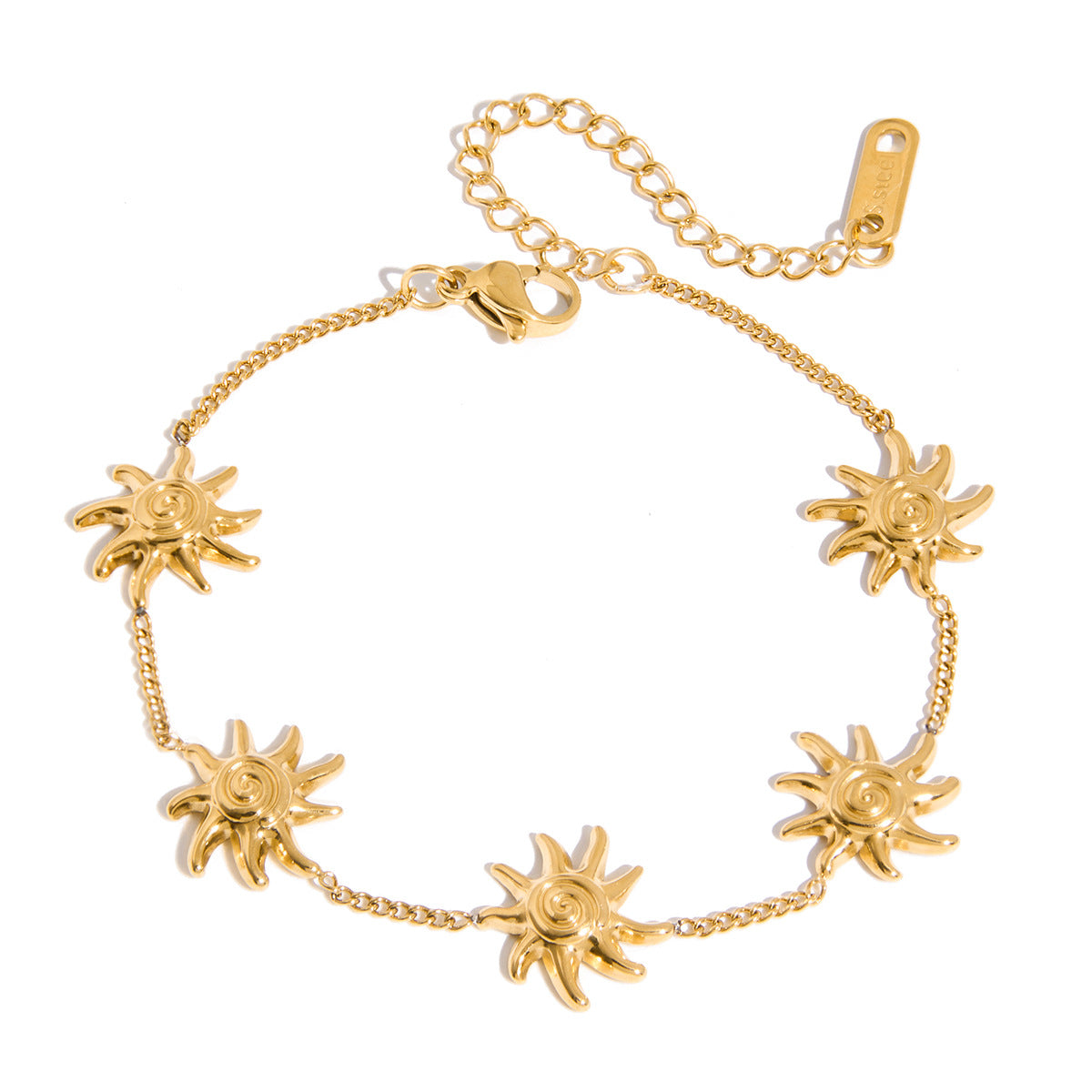Sun Moon Open Bracelet - DippedShop Wholesale - #9731