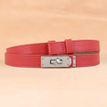 Elegant Skinny Dress Belt Leather Waist Belt 6W6JBT157