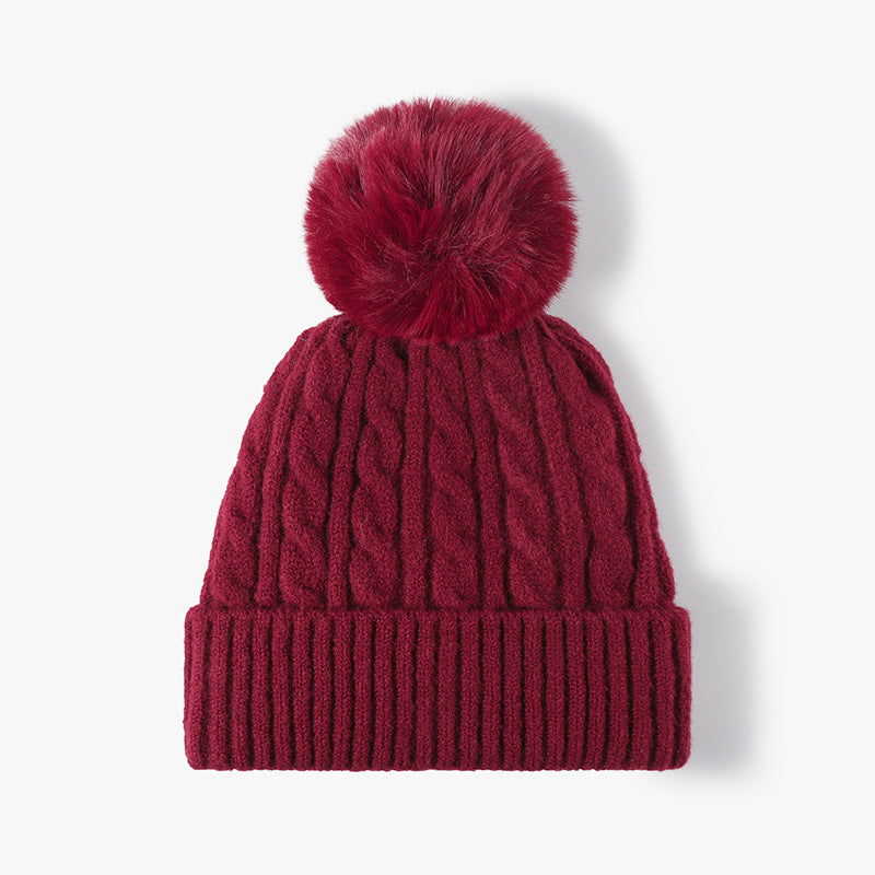Cable Knit Pompom Beanie - DippedShop Wholesale - #2067