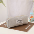 Cute Shark Pattern Lightweight Coduroy Pencil Case 6S10BOB1048