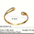 Chunky Irregular Gold Plated O - DippedShop Wholesale - #0787