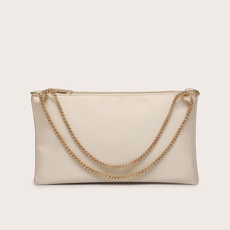 Solid Satin Evening Bag - DippedShop Wholesale - #4963