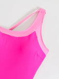 Vintage One-Shoulder Swimsuit - DippedShop Wholesale - #5475
