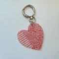 Stylish Love Heart Shape Glitter Hair Combs MK2BLM6C5CB71