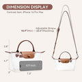 Classic Clear Jelly Shoulder Crossbody Bag 8PC6BBG454T