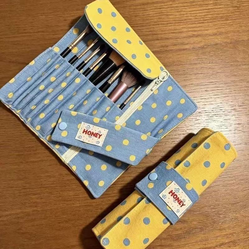 Polka Dot Makeup Bag - DippedShop Wholesale - #6323