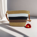 Straw Woven Crossbody Bag - DippedShop Wholesale - #7027