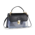 Stylish Clear Jelly Square Handbag Crossbody Bag 6W10BBG2113